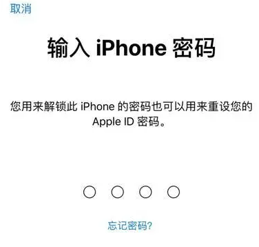 治多苹果15维修网点分享iPhone 15六位密码怎么改四位 