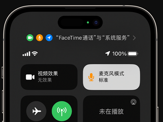 治多苹果授权维修网点分享iPhone在通话时让你的声音更清晰 